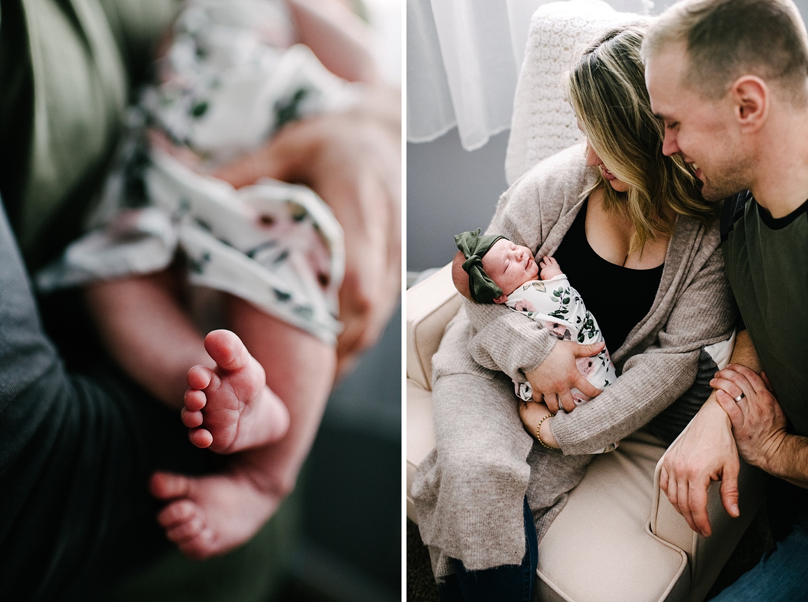 austintown oh lifestyle newborn home session