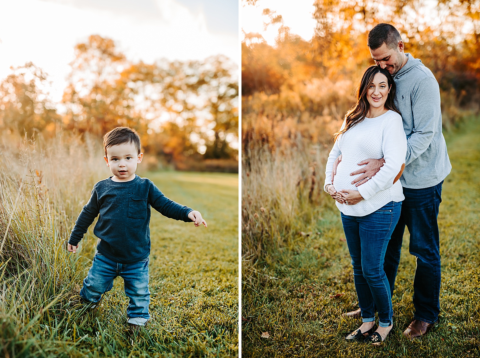 fall maternity session in Youngstown OH by Carlyn K Photography
