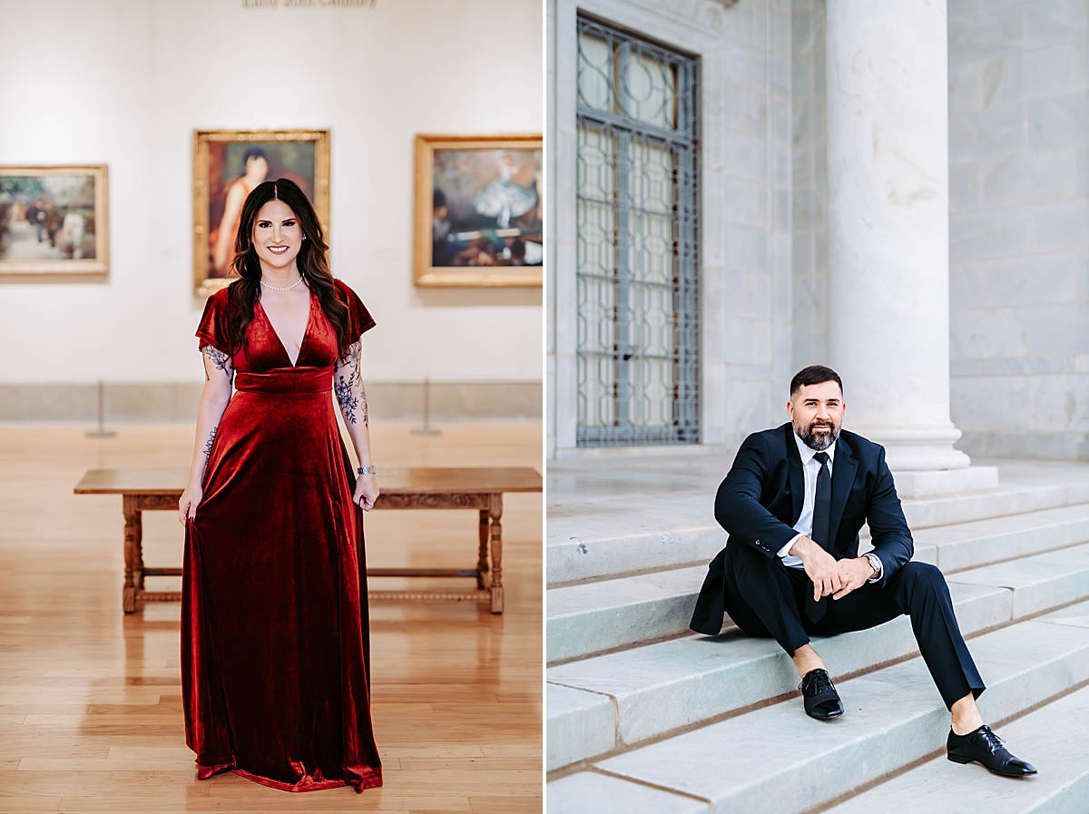 museum portraits taken by Carlyn K Photography