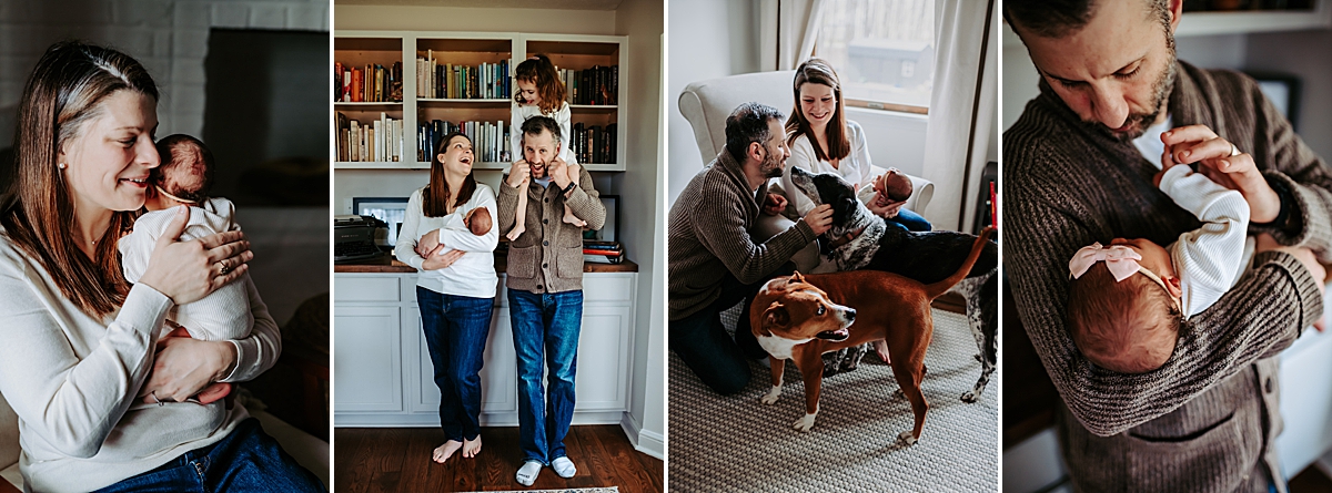 Youngstown OH in home newborn photographer